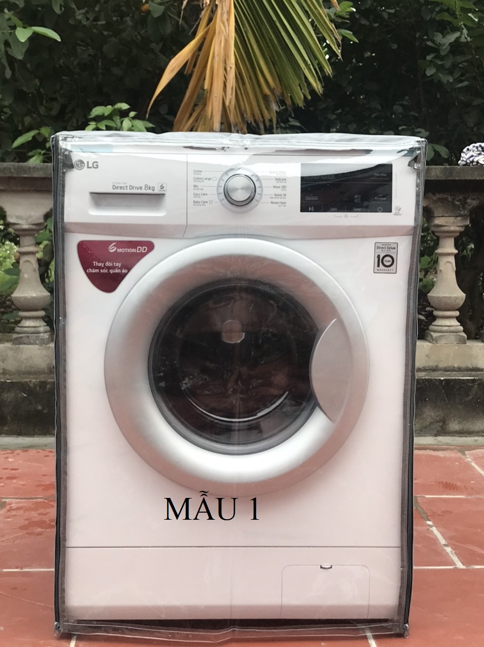 {Siêu phẩm} Áo trùm máy giặt cửa ngang cao cấp