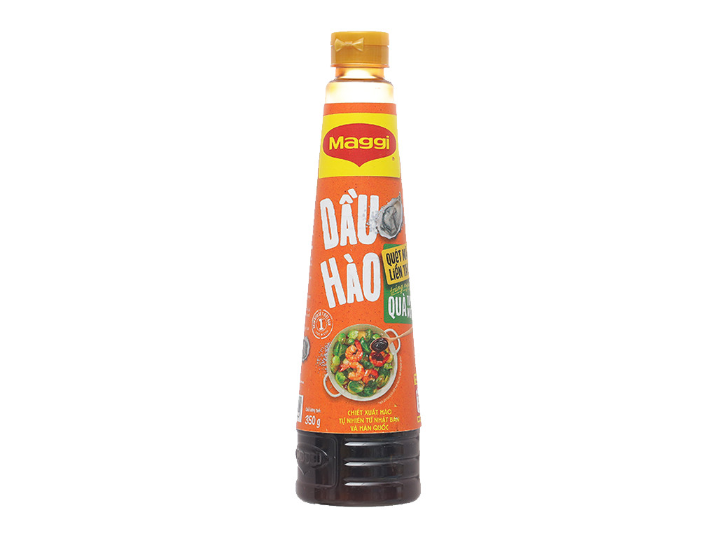Dầu hào Maggi 350g - chiết xuất từ hàu