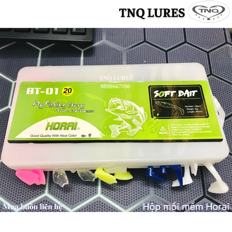 Mồi mềm câu lưỡi sắt horai - tnq lures