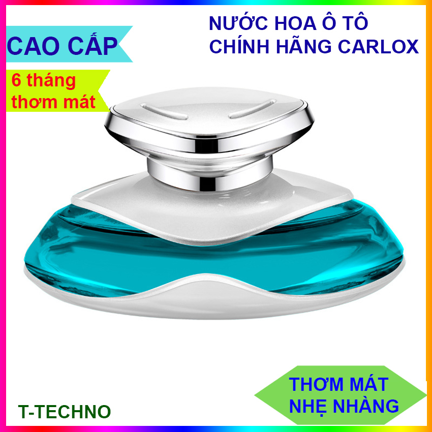 [CAO CẤP] Nước Hoa Ô Tô Cao Cấp Carlox Từ Thiên Nhiên Hương Thơm Nhẹ Nhàng Tinh Tế Thơm Mát Sang Trọng Thể Tích 75ml T-TECHNO