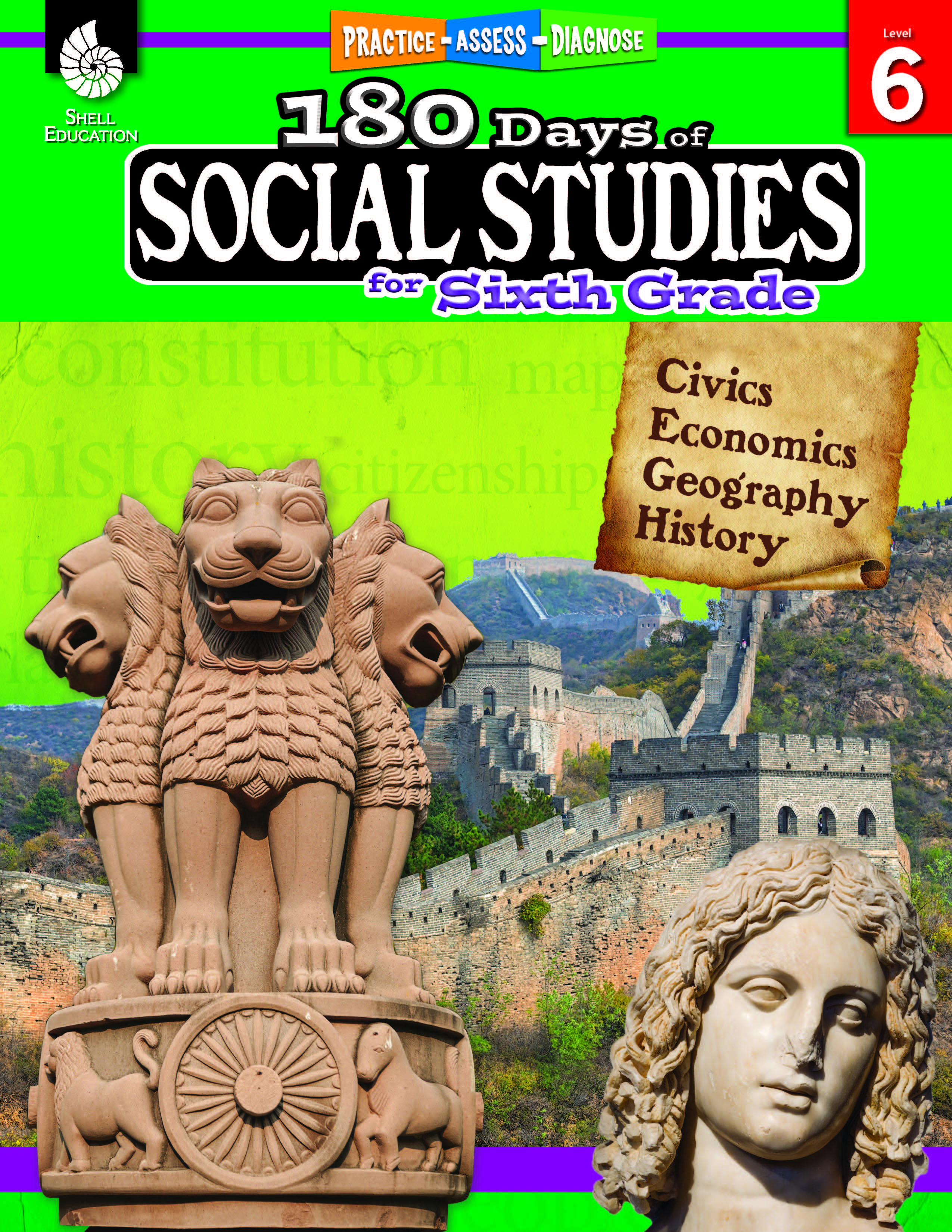 180 Days of Social Studies for Sixth Grade 6