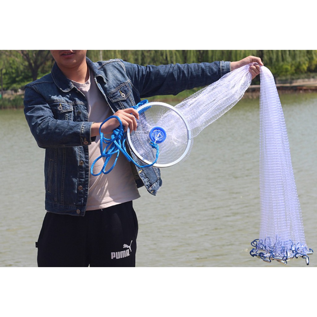 Chài cước rút thái lan cao cấp bung 4m2