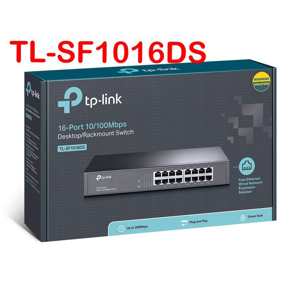 Bộ chia mạng 16 cổng sắt tp-link tl-sf1016ds - switch 16port hàng