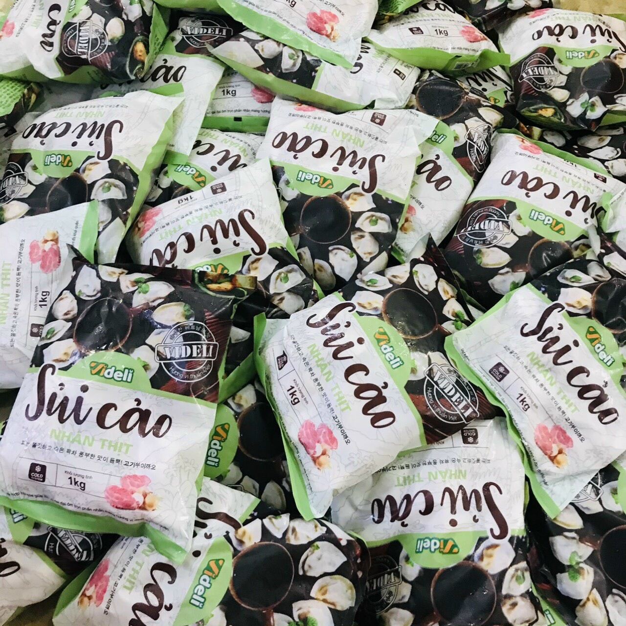 Sủi cảo nhân thịt túi 1kg