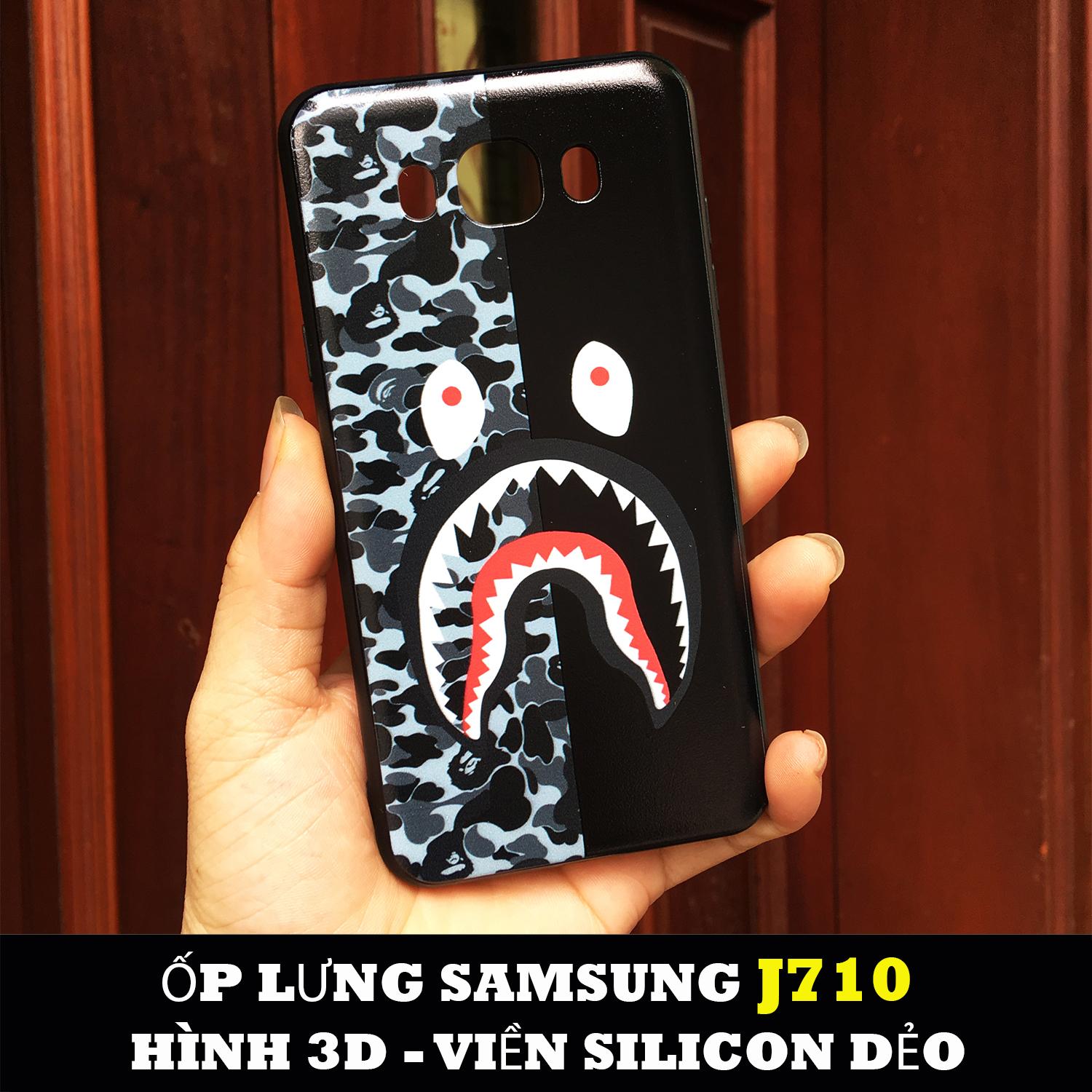 Ốp lưng hình bape 3d cho máy samsung j710 / j7-2016