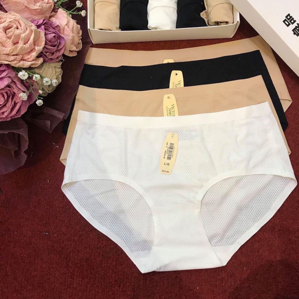 Combo 10q thun lạnh su trơn. quần chíp nữ