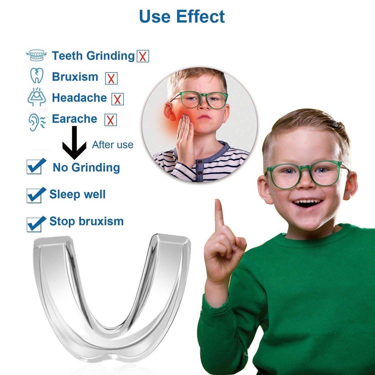 [HCM]Dụng cụ niềng răng trong suốt tại nhà Trainer COMBO A1+A2+A3 cho trẻ