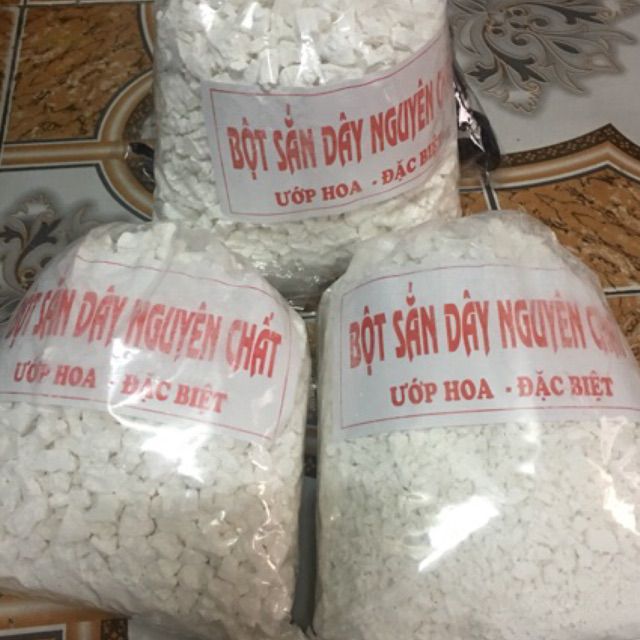 Bột sắn dây nguyên chất ướp hoa nhài đặc biệt gói 1kg
