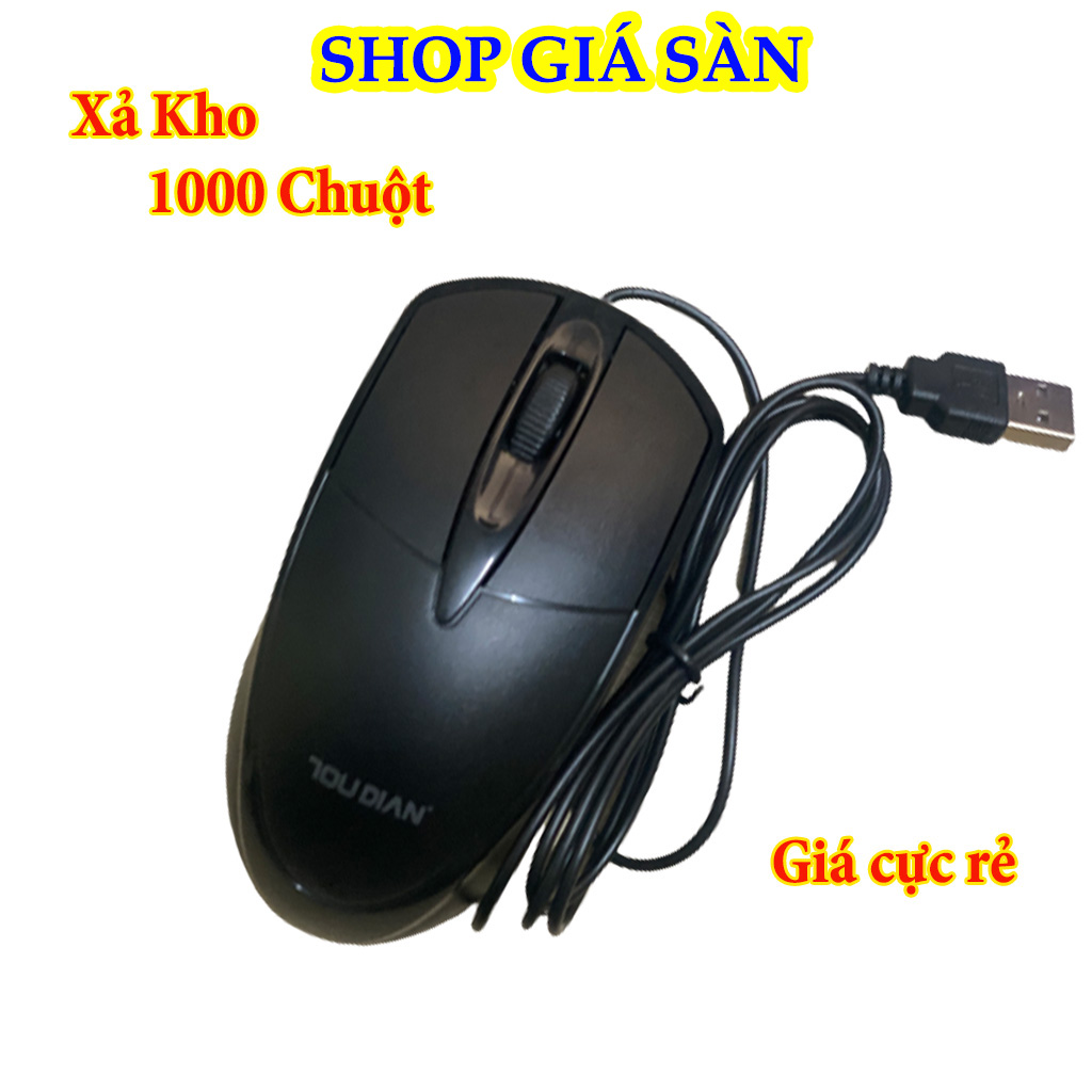 Xả kho - 1000 chuột máy tính có dây juan dian, chuột văn phòng giá cực rẻ