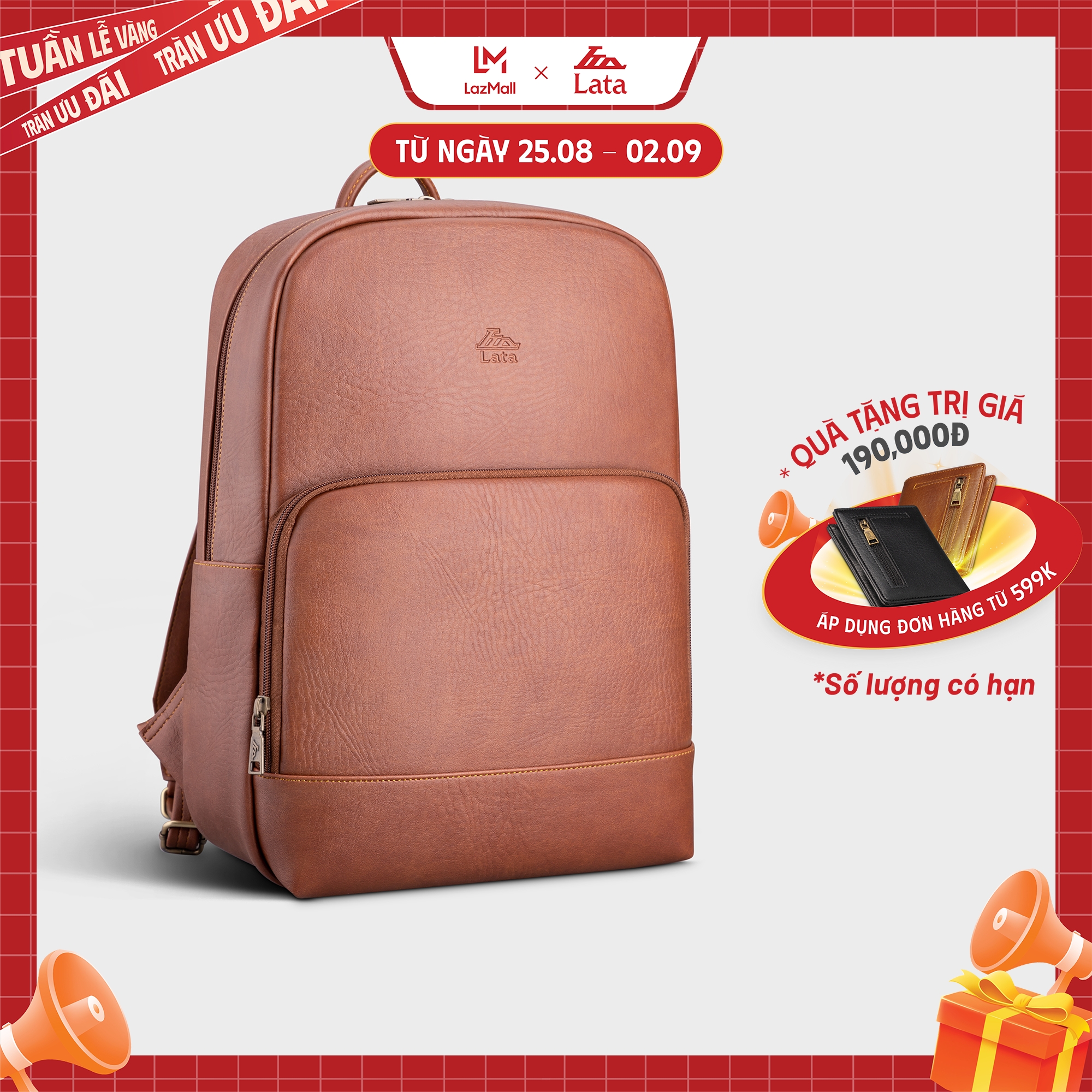 Balo da nam công sở lata bal63