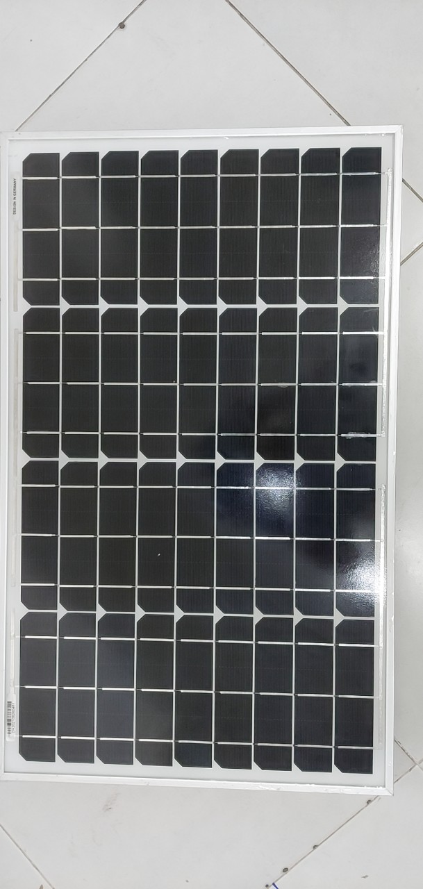 Pin năng lượng mặt trời loại mono 50w, 18v