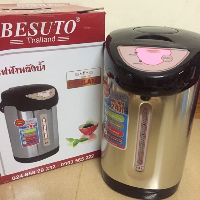 Bình thủy điện besuto 4,8lít