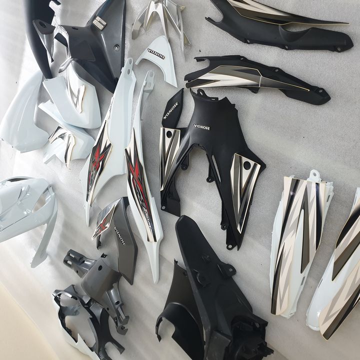 Bộ dàn áo xe Wave RSX 110 ,áo xe máy Wave [ KÈM TEM ] nhựa cao cấp