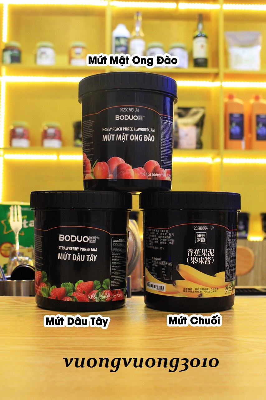 Mứt Boduo trái cây Đài Loan nhiều vị 1kg