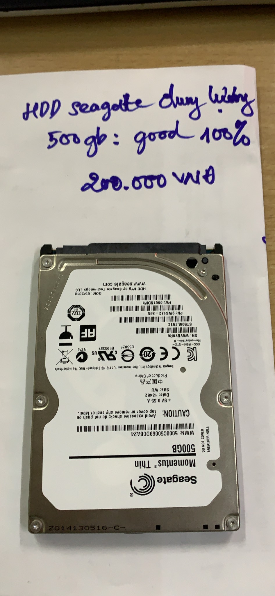 Ổ cứng hdd seagate 500gb
