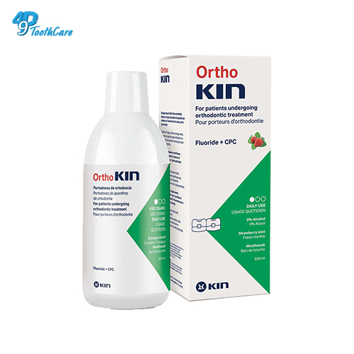 Nước súc miệng orthokin - dành cho răng niềng 500ml