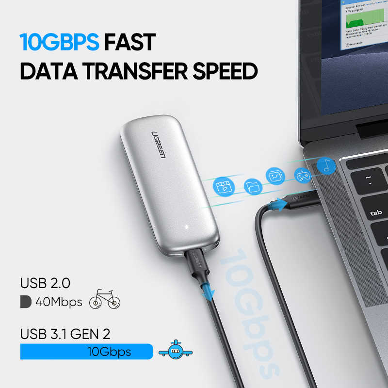 Cáp sạc nhanh 2 đầu USB type C 3.1 hỗ trợ PD100W, dòng 5A, tốc độ truyền dữ liệu 10Gpbs, độ phân giải 4K 60HZ Video Output dài 1m UGREEN US266 50232 Cáp sạc nhanh 2 đầu USB type C 3.1 hỗ trợ PD100W, dòng 5A, tốc độ truyền dữ liệu 10Gpbs, độ phân giải 4K 60HZ Video Output dài 1m UGREEN US266 50232
