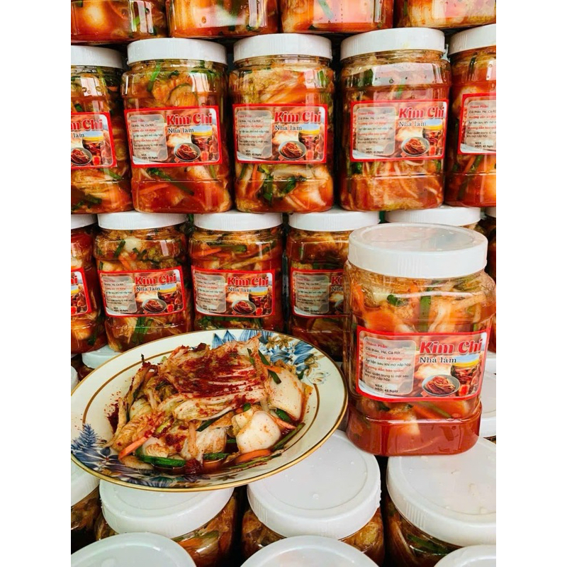 Homemade Kim Chi Cai Thao - Super Delicious 800Gr Jar