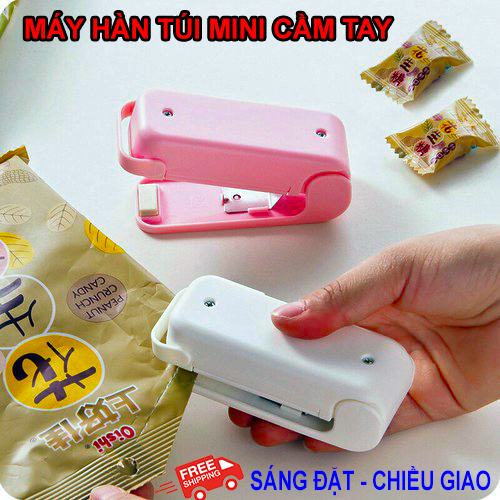 Máy hàn miệng túi bằng nhiệt độ ,mini cầm tay nhỏ gọn