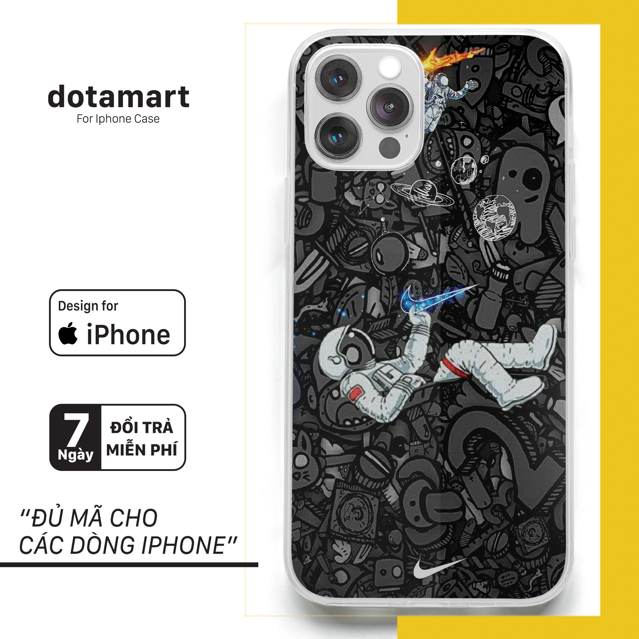 Ốp lưng iphone cao cấp Demar chống sốc | chống bẩn | chống bụi dotamart TS17 cho các dòng iphone 6,7,8,plus,xs,xr,11,11 pro ,12,12 mini,12 promax