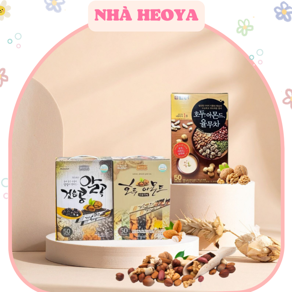 HỘP 50 GÓI BỘT NGŨ CỐC DINH DƯỠNG MITO - DAMTUH HÀN QUỐC
