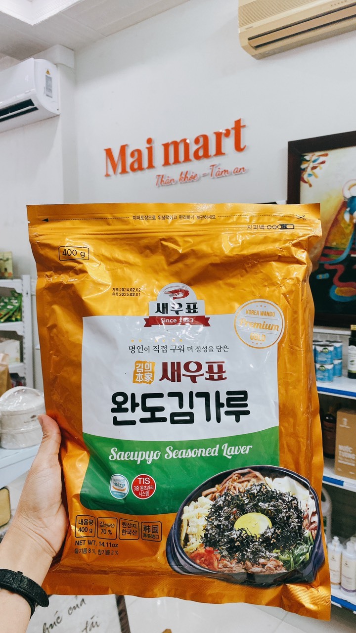 Rong biển vụn 400g- túi to ú ụ