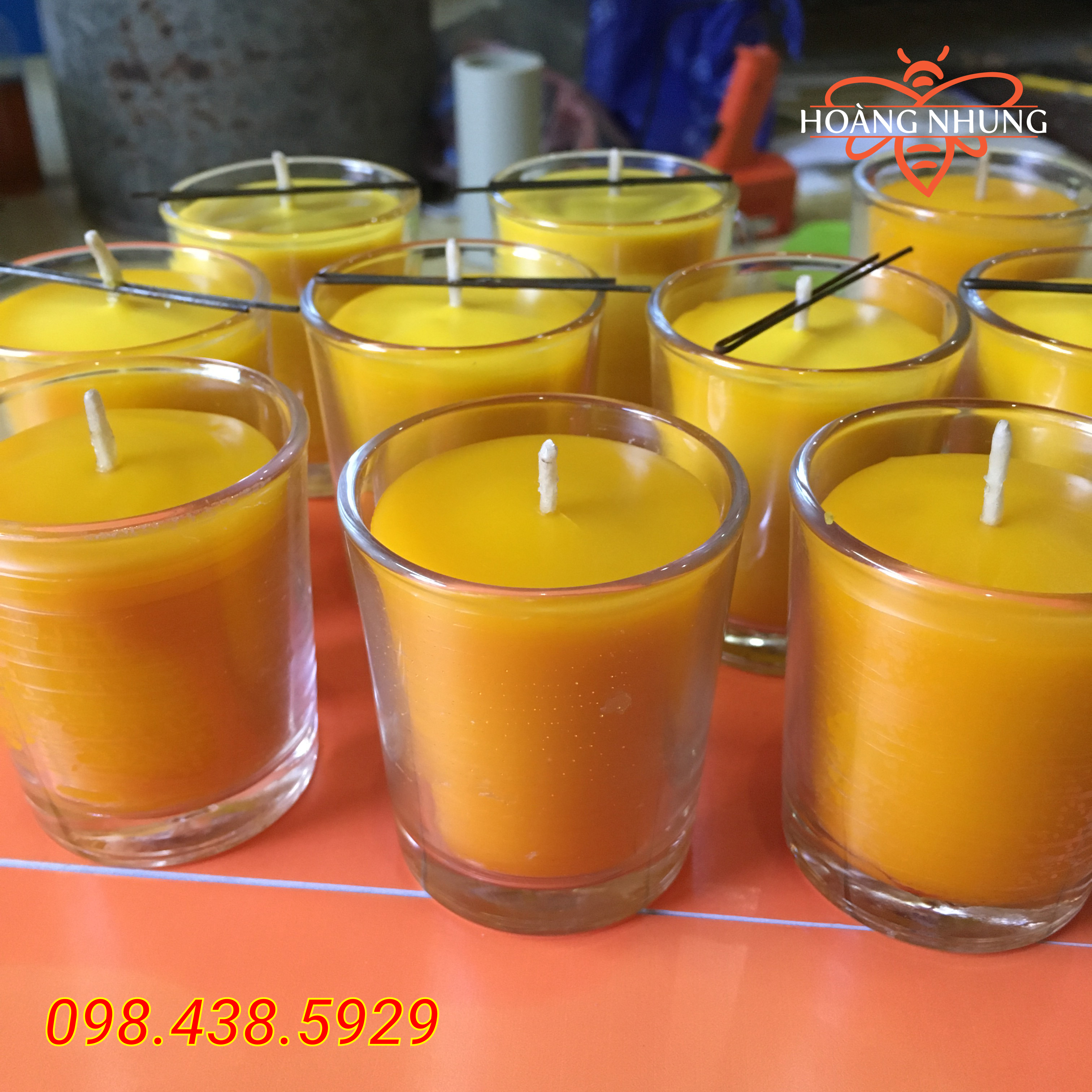NẾN SÁP ONG NGUYÊN CHẤT HANDMADE (18 - 20h)