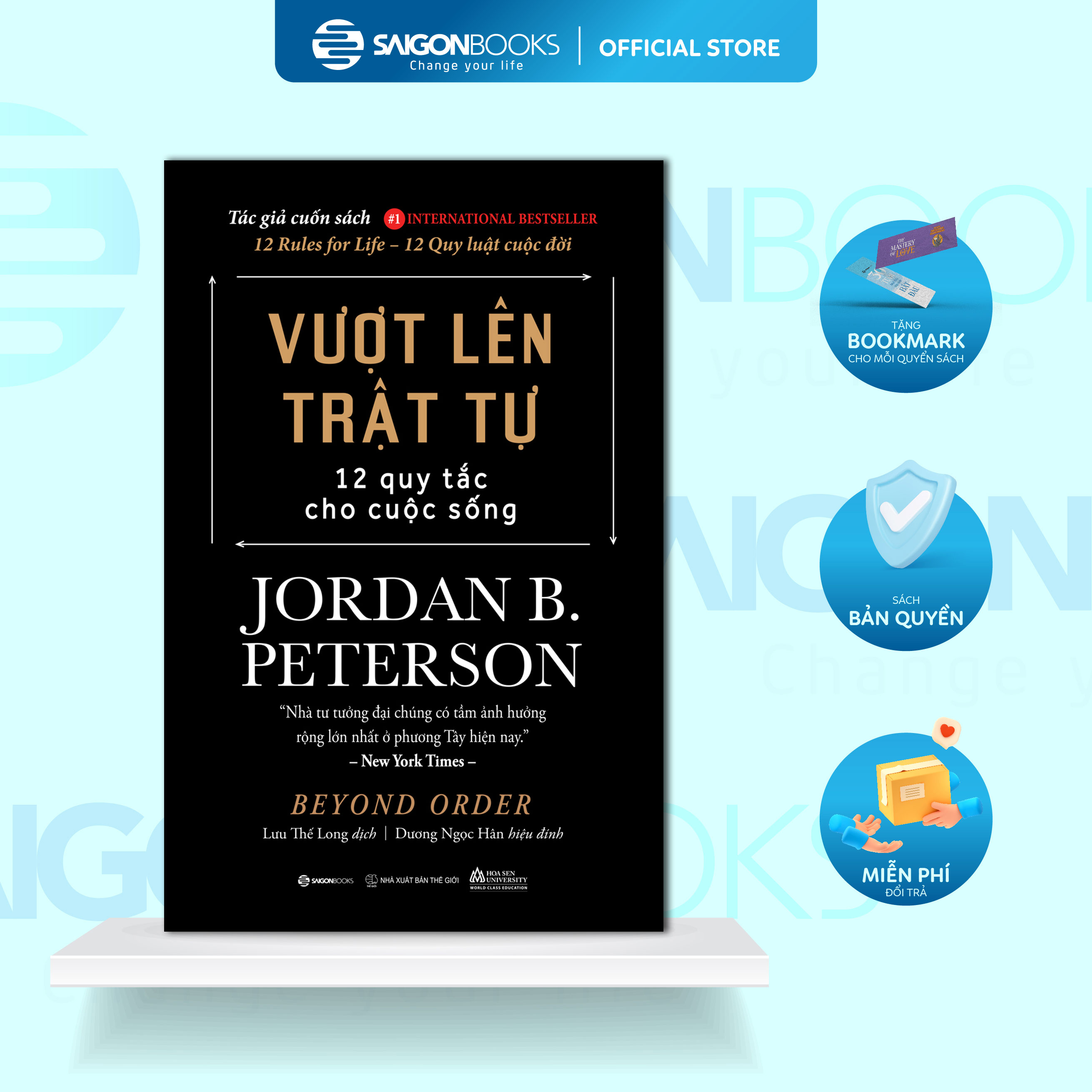 Sách - beyond order - vượt lên trật tự - tác giả jordan b. peterson