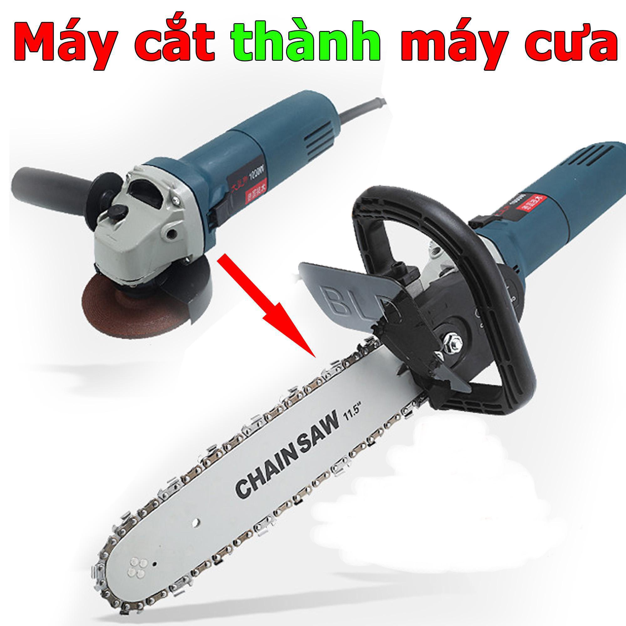 BỘ CHUYỂN ĐỔI MÁY CẮT THÀNH MÁY CƯA XÍCH CẦM TAY