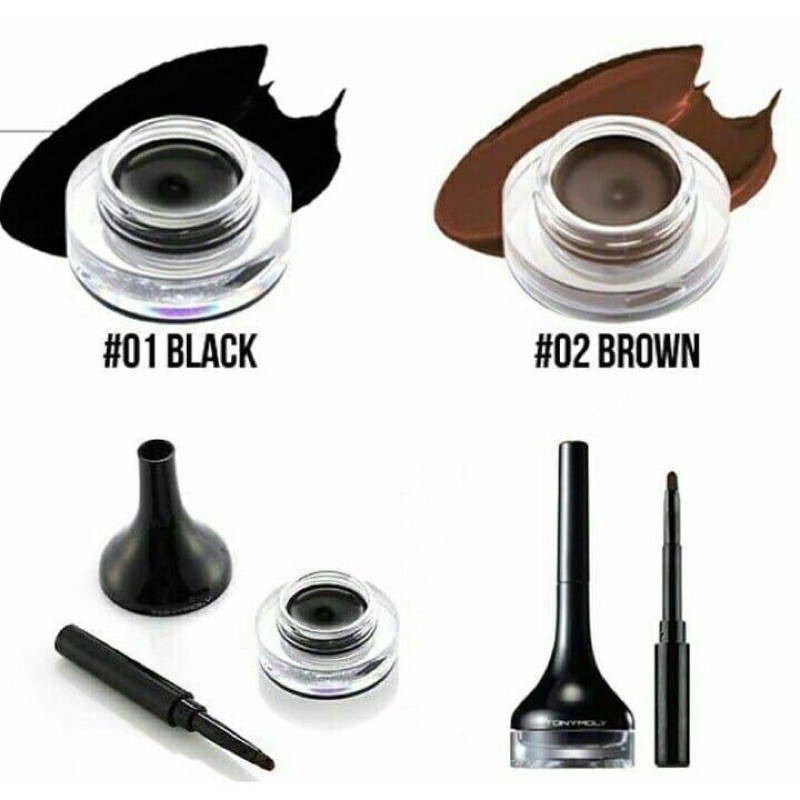 Gel kẻ mắt tony moly backstage gel eyeliner