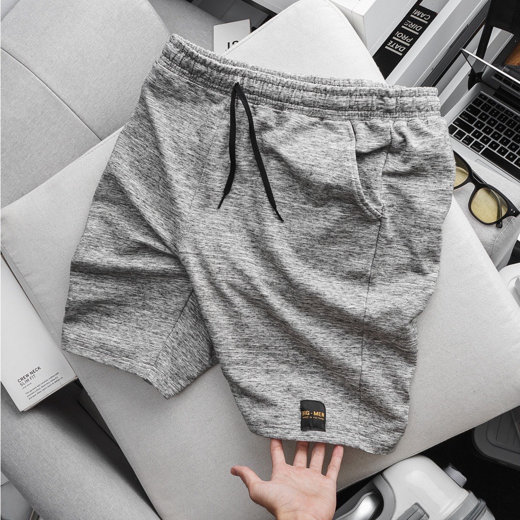 Quần short nỉ da cá nam bigsize 70 -130kg