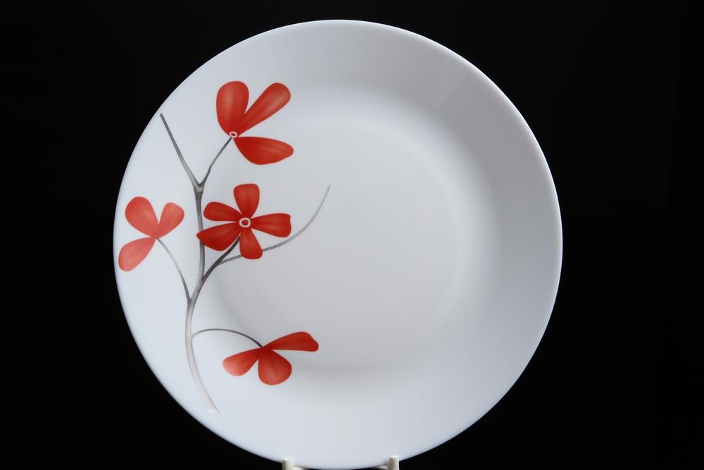 Đĩa thủy tinh ngọc la opala diva 30265 26.5cm