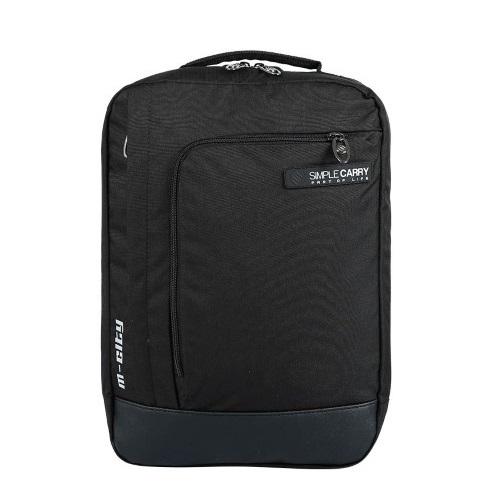 Balo laptop 13 inch Simplecarry M-City thời trang nam nữ unisex vải chống thấm nước, nhiều ngăn rộng rãi bảo hành đến 10 năm - BALOMOI.COM