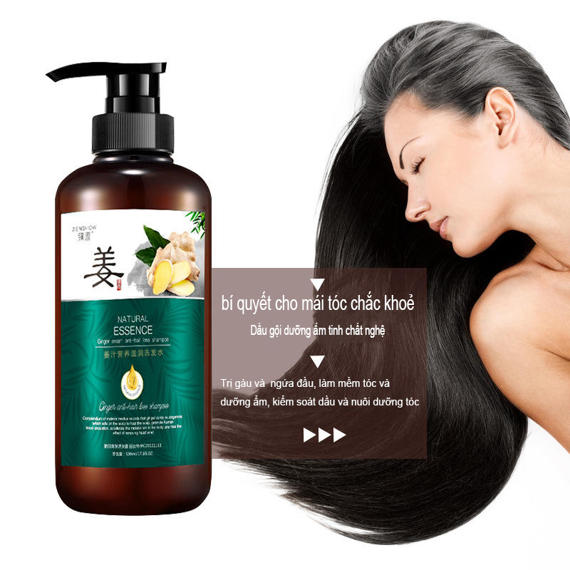 [Sạch Gàu] Dầu gội gừng, đánh bay gàu , nấm da đầu hiệu quả,chống rụng tóc, ngăn ngừa gàu, nấm, thay thế dầu gội khô, dầu gội gừng và dầu dưỡng tóc khác