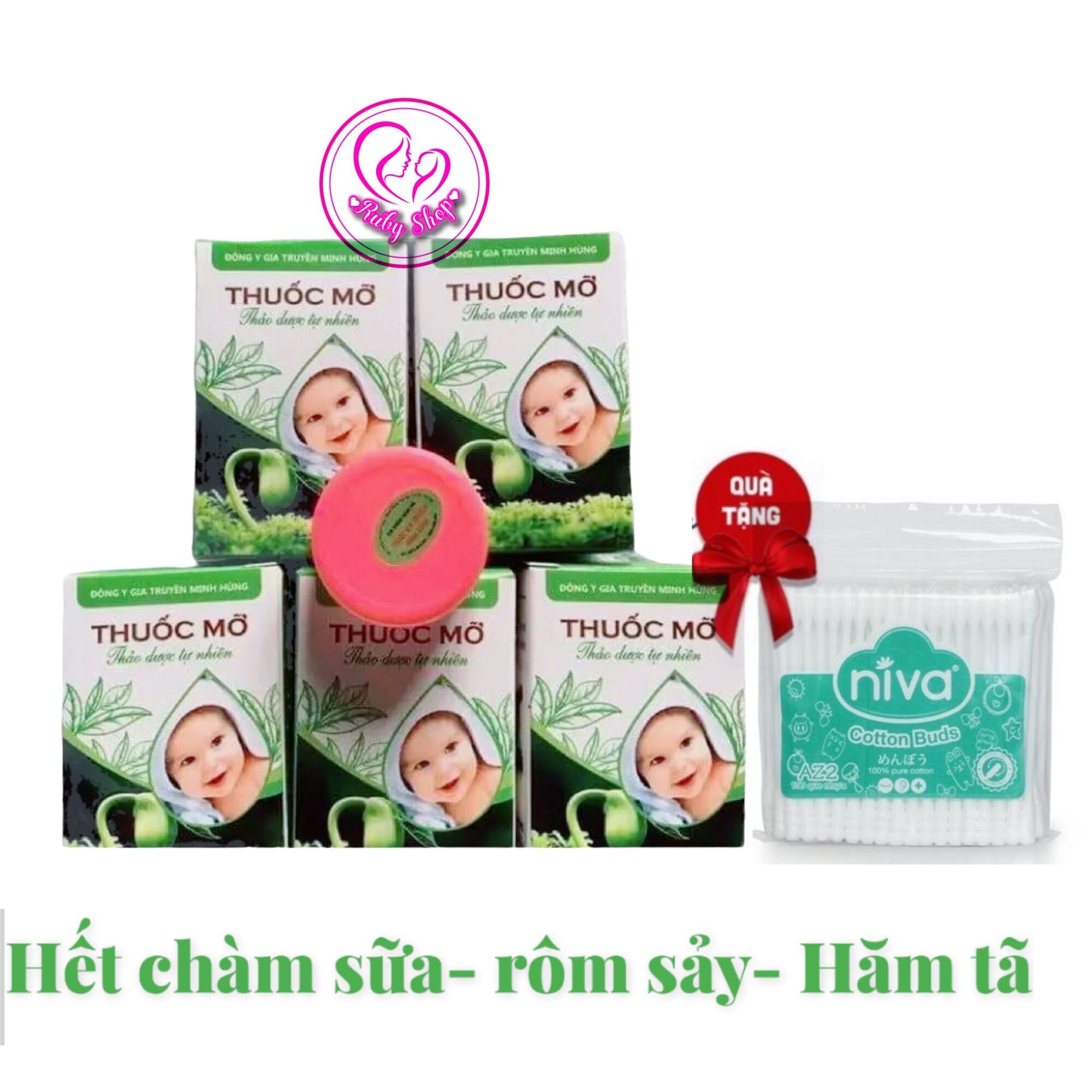 [ HOÀN TIỀN 10% ]Kem bôi da cho bé Minh Hùng + tặng tăm bông