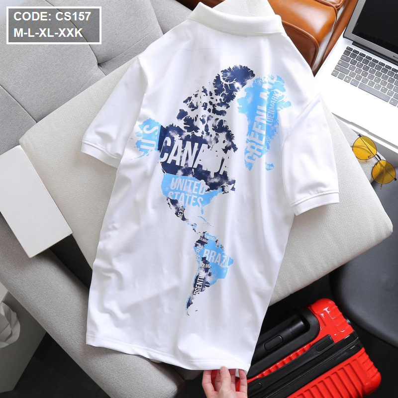 Áo thun nam cổ bẻ thời trang cao cấp