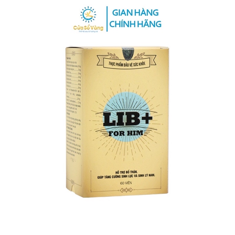 Lib for him – bổ thận, tăng cường sinh lực nam giới