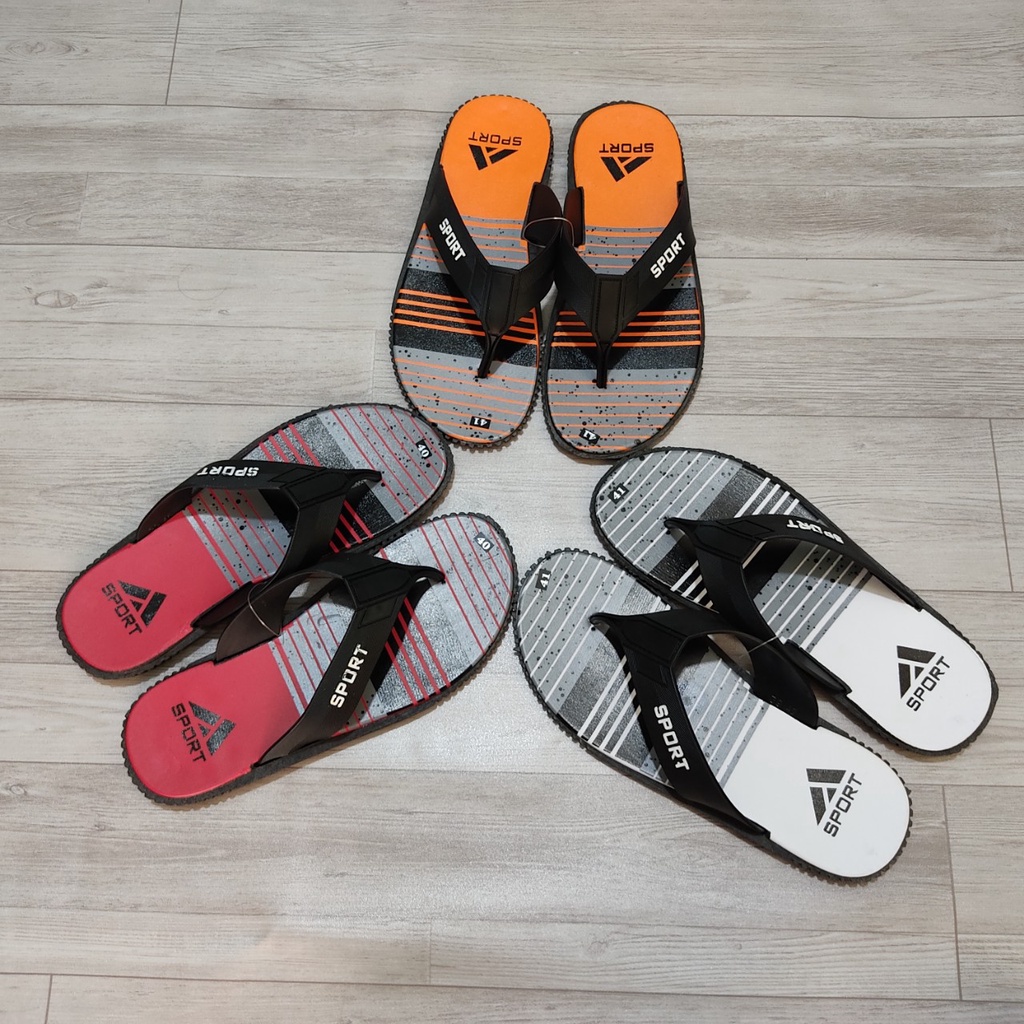 Dép nam dép xỏ ngón nam su mềm size 39 đến 43 3 màu