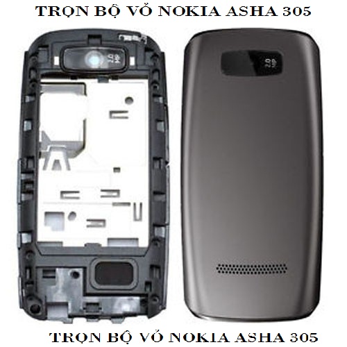 [HCM]TRỌN BỘ VỎ DÀNH CHO NOKIA ASHA 305