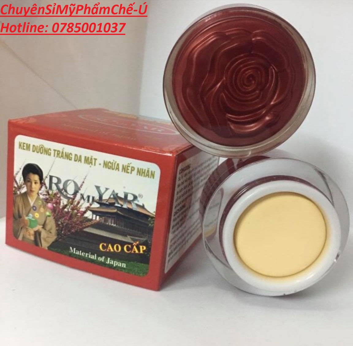 Kem Dưỡng Trắng Da - Ngừa Nếp Nhăn 30G Romiyar