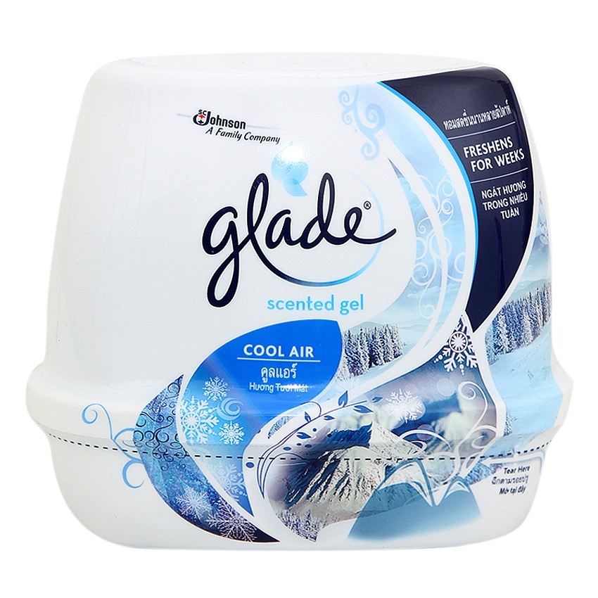 Sáp Thơm Glade Hương Tươi Mát 180G - Hàng Công Ty SCJ JHONSON Sản Xuất Thái Lan
