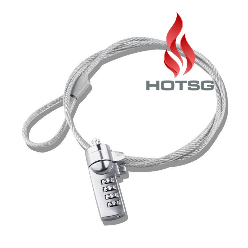 Khóa LAPTOP Số chống trộm chính hãng,Khóa mật khẩu,Dây Khóa Laptop (1.2m)