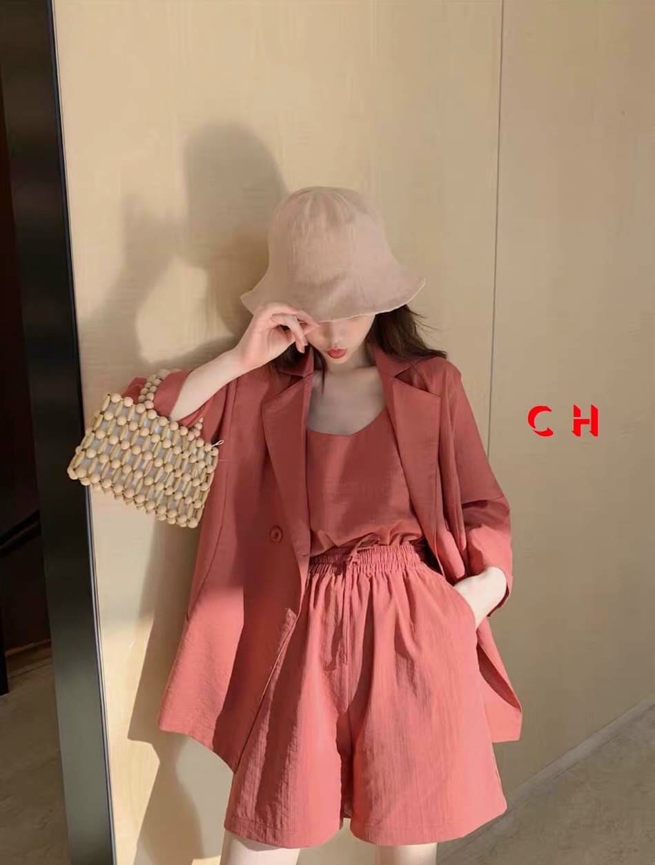 Sét vest đũi 3 món mát nhẹ, mặc rời dễ phối đồ đa dạng