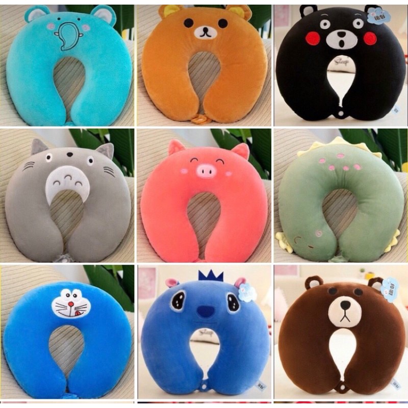 Gối kê cổ chữ u 💥size to 💥 gối chữ u văn phòng tiện dụng💥 được chọn mẫu