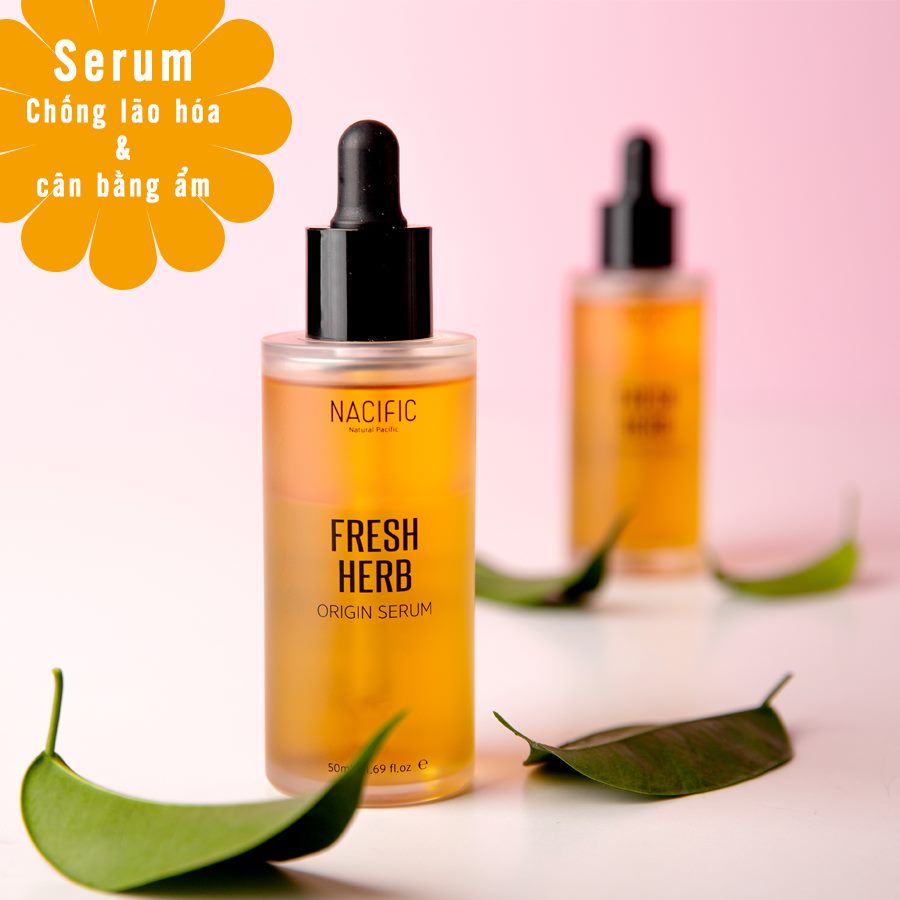 Fresh herb origin serum