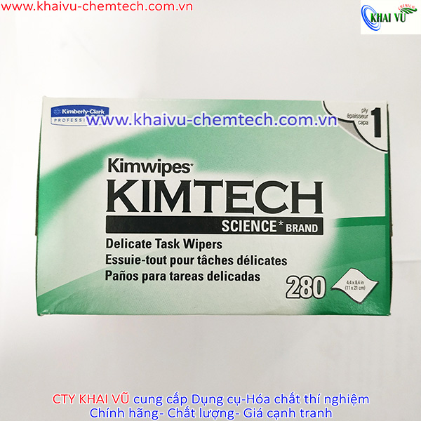 [HCM]Giấy Kimtech lau kính hiển vi, màn hình điện thoại máy ảnh không bụi chống trầy xước Kimwipes KIMTECH (Hộp