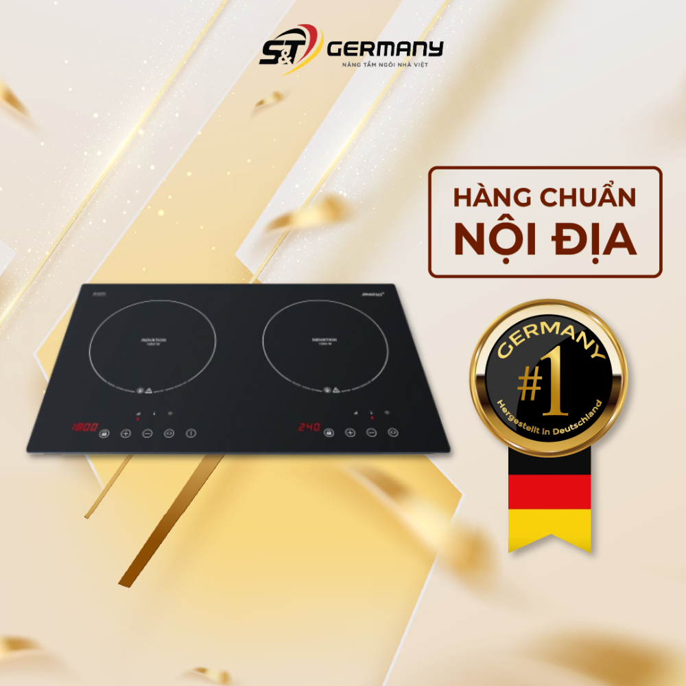 Bếp từ đôi nội địa đức steba ik300 thiết kế hiện đại thời thượng công nghệ thông minh germanysnt 40005