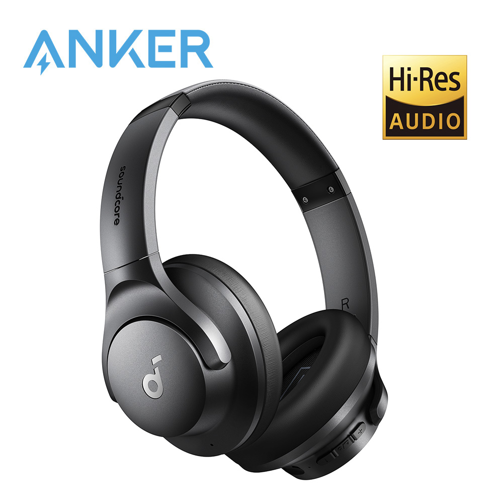 Soundcore by Anker Q20i Hybrid ANC Headphones, Wireless Over-Ear Bluetooth