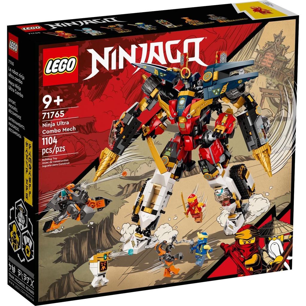 Hàng sẵn 71765 LEGO NINJAGO Ninja Ultra Combo Mech