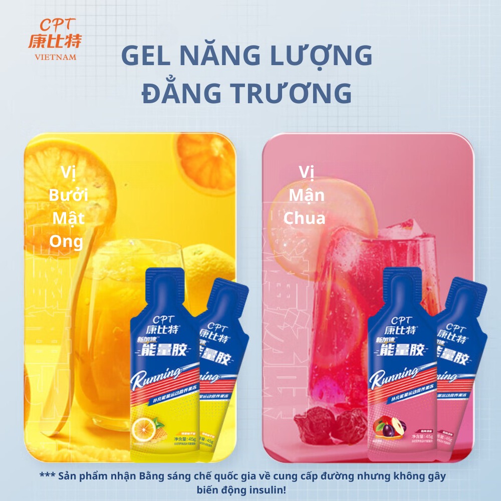 Gel năng lượng đẳng trương CPT Running